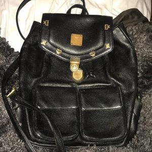 MCM Vintage Drawstring Backpack